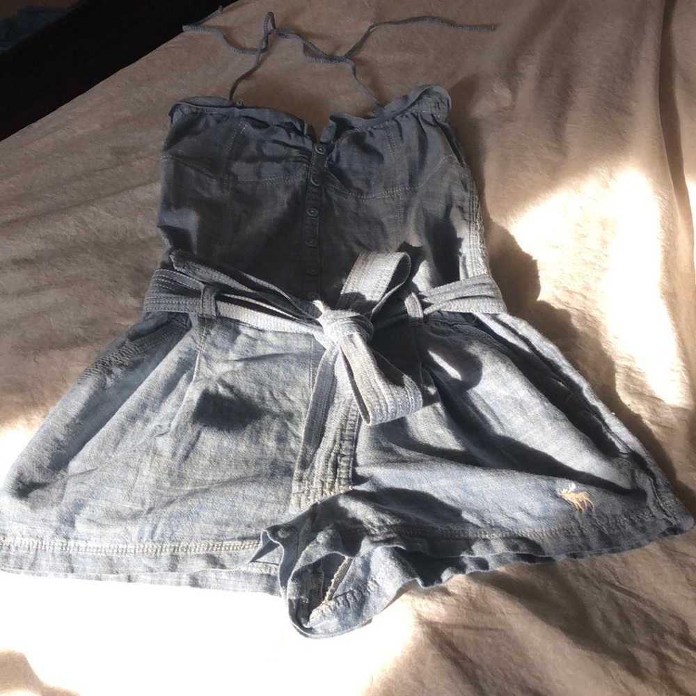 Abercrombie Chambray romper